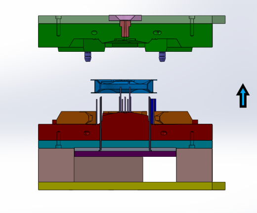 CPU风扇挡板模具缩略图